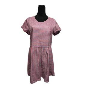 Levi's Fit & Flare Striped Dress